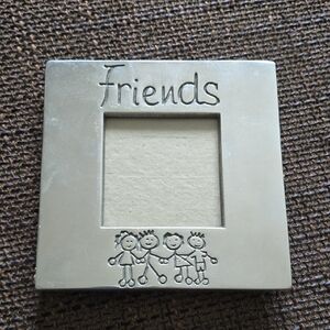 Silver Photo Frame 'Friends'  5 x 5